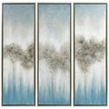 Solid Storage Supplies Sequence Textured Metallic Hand Painted Wall Art by Martin Edwards SO2948391